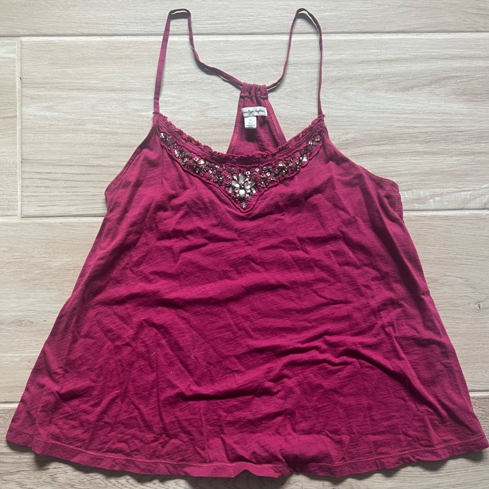 Blouse with Rhinestones, American Eagle Outfitters